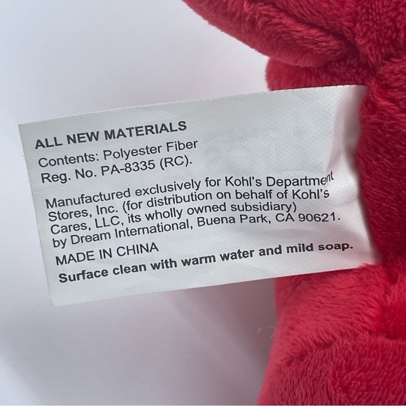 Clifford the Big Red Dog 13” Plush Stuffed Animal By Kohl’s Cares - Picture 9 of 9